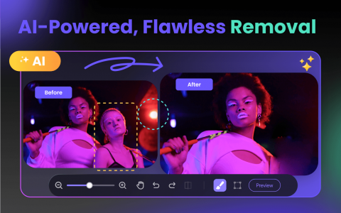 AI一键擦除照片杂乱,HitPaw Photo Object Remover 1.2.5 变身Mac图片修复高手