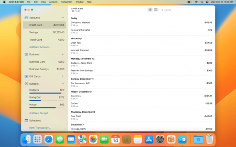 掌控财务新高度:Debit & Credit 7.7 Mac 版深度评测