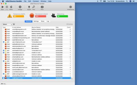 eMail Bounce Handler 4.0.6 for Mac:邮件退信处理软件深度体验
