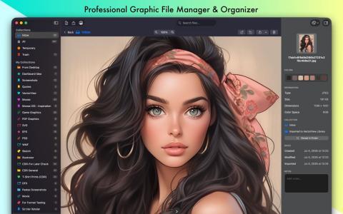 VectorView 4.2.2 for Mac:在Mac上原生预览并整理专业矢量文件